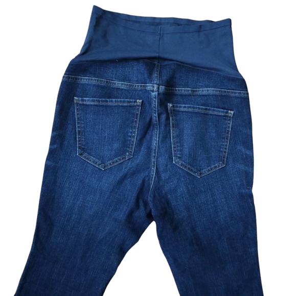 Old Navy Maternity Dark Wash Boot Cut Jeans - Picture 5 of 7